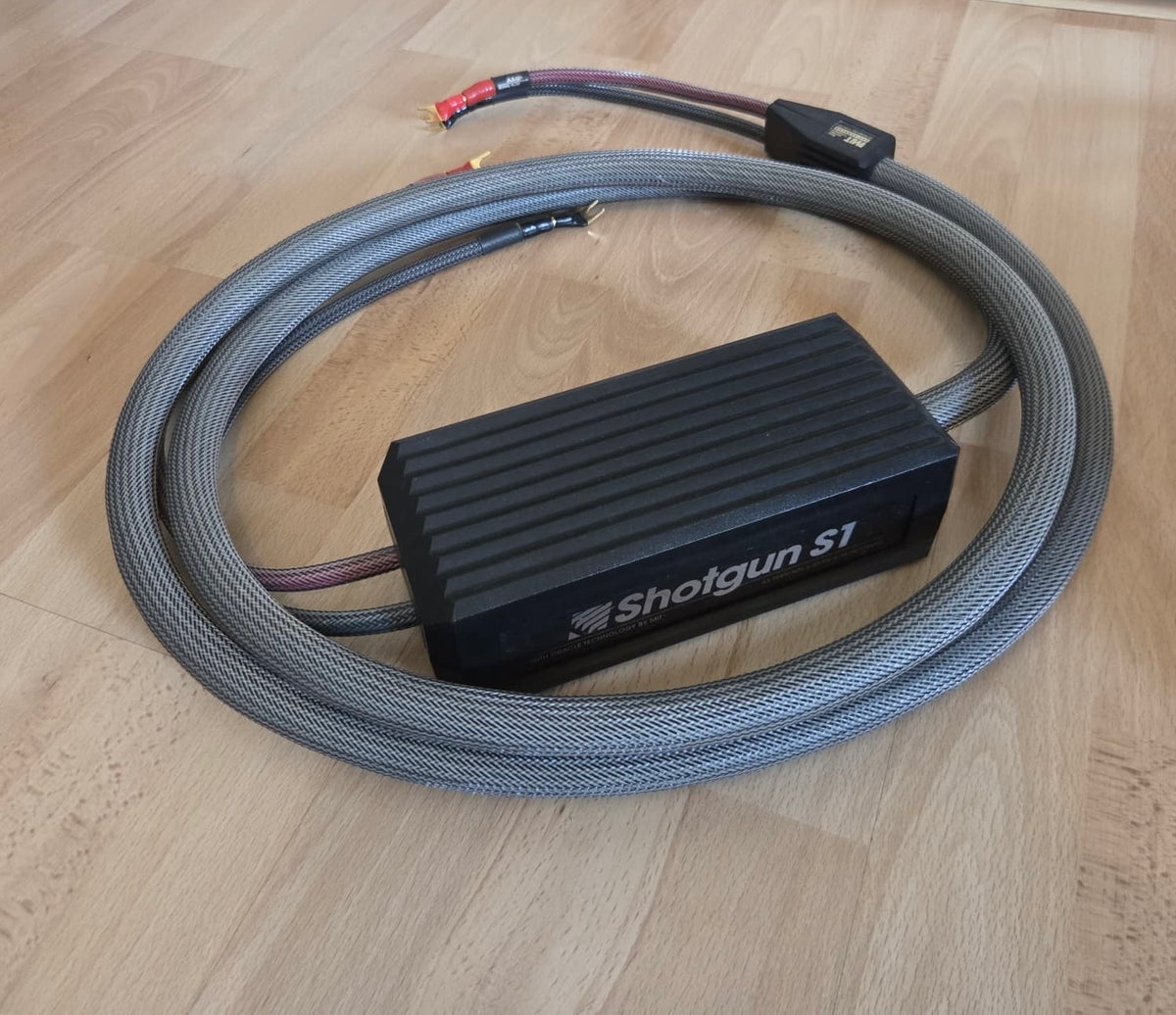 MIT Shotgun S1 single wire speaker cables - 3.65 meter
