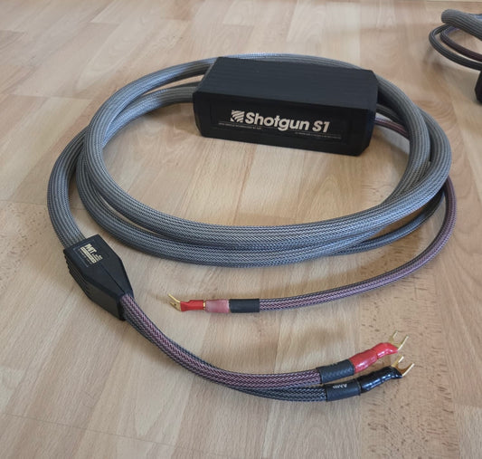 MIT Shotgun S1 single wire speaker cables - 3.65 meter