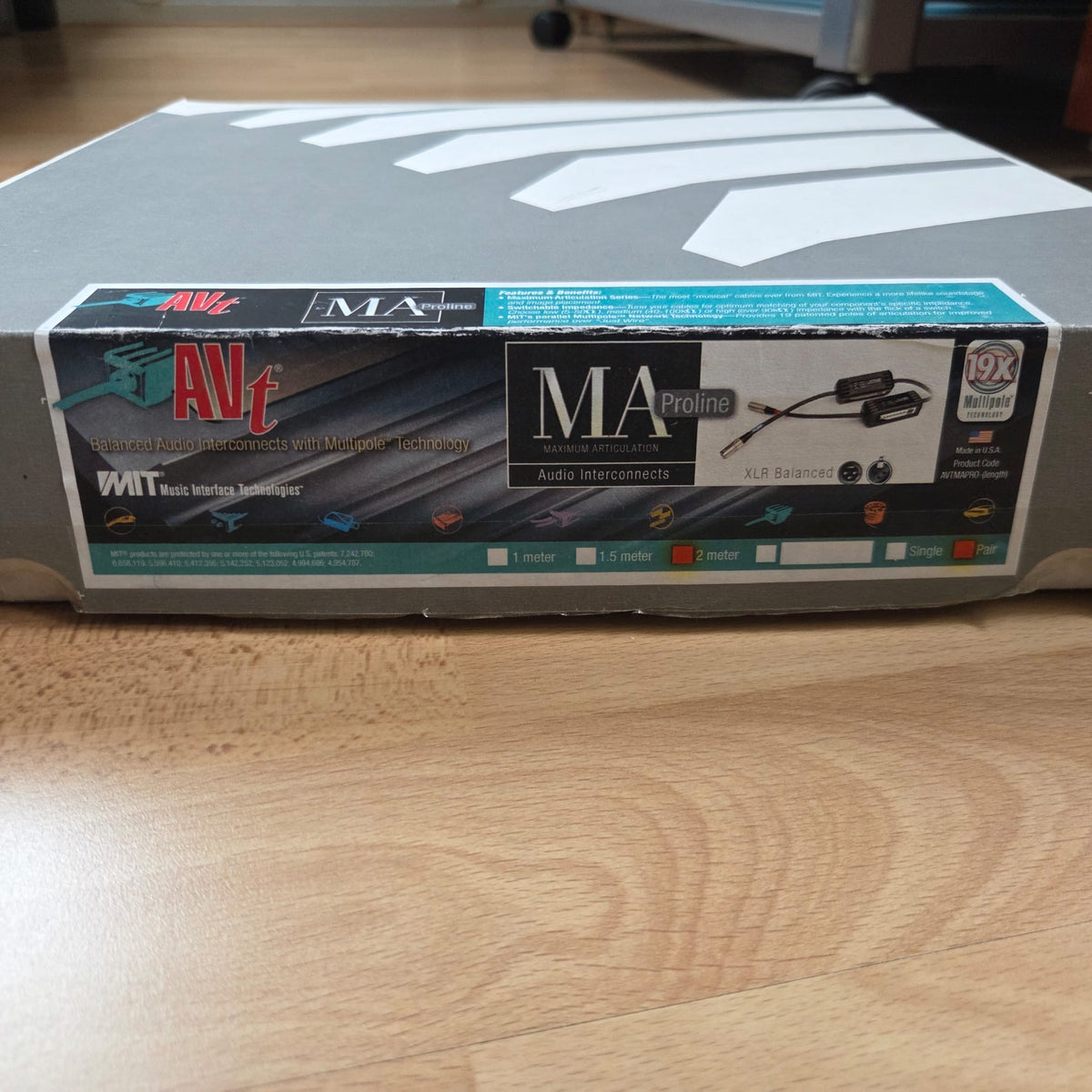 MIT AVT MA Proline XLR interconnects - 2 meter