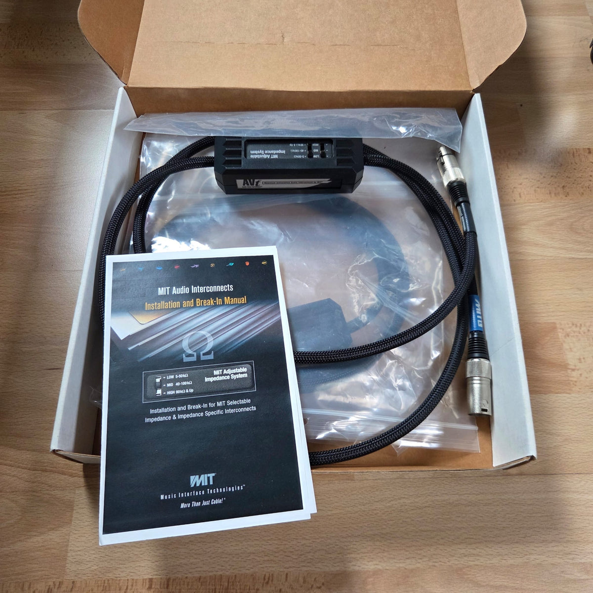 MIT AVT MA Proline XLR interconnects - 2 meter