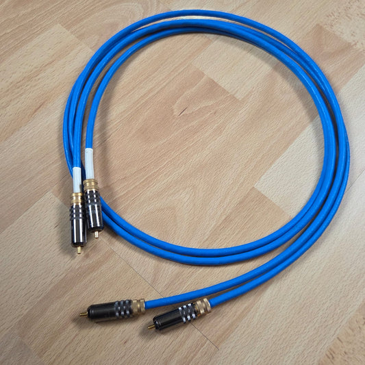 Siltech 4-24 Pure Silver RCA interconnects - 1.5 mtr